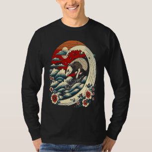 Opossum Japanese Wave Vintage Possum 1 T-Shirt