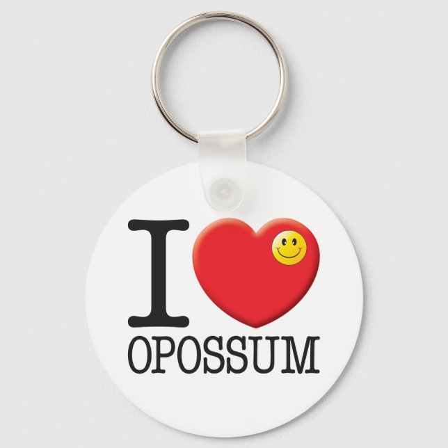 Opossum Key Ring (Front)