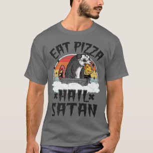 Opossum Kids Punk Band Death Metal Eat Pizza Hail  T-Shirt