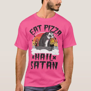 Opossum Kids Punk Band Death Metal Eat Pizza Hail T-Shirt