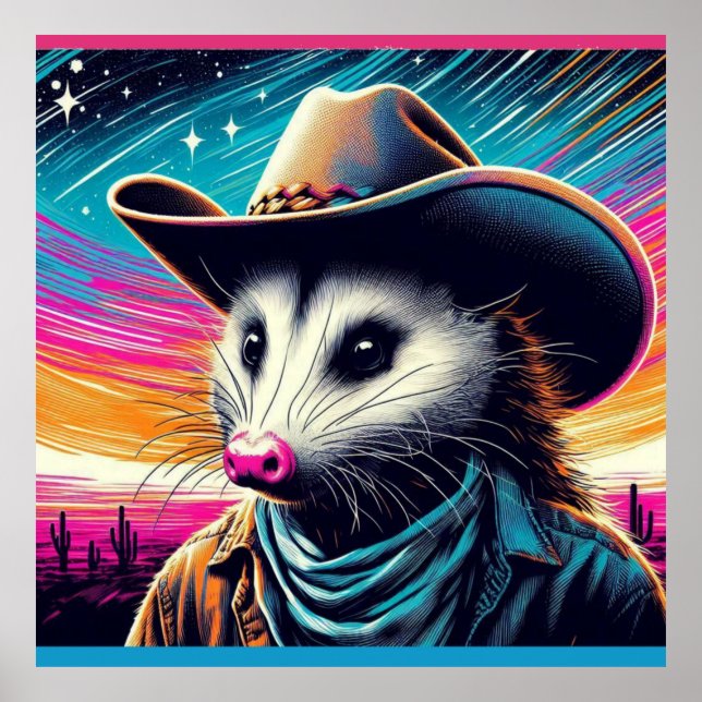 OPOSSUM-LIFE ON THE DESERT PLAINS 4 POSTER (Front)