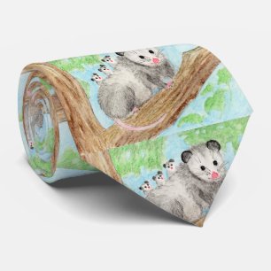 Opossum Mum Tie