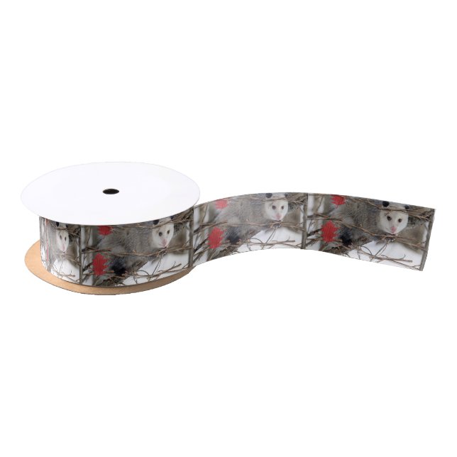 Opossum Nature Satin Ribbon (Spool)
