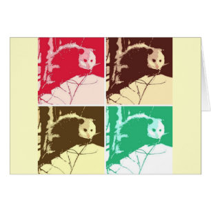 Opossum Pop Art