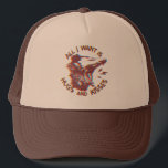 Opossum Possum Wishing For Love Funny Animal Meme Trucker Hat<br><div class="desc">Embrace the quirky charm of our funny opossum trucker hat This hilarious tee features a loveable opossum enthusiastically declaring its need for affection in a witty and ironic twist. Perfect for the single Valentine's Day vibe, this meme-inspired design is a great gift for any possum lover or your best friend...</div>
