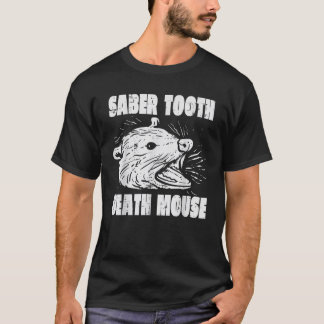 Opossum Saber Tooth Death Mouse Possum Animal Men  T-Shirt