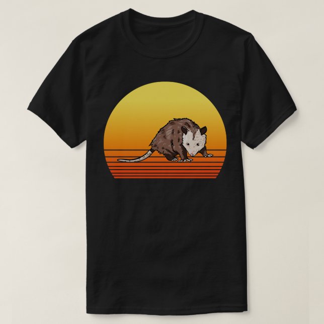 Opossum Sun T-Shirt (Design Front)