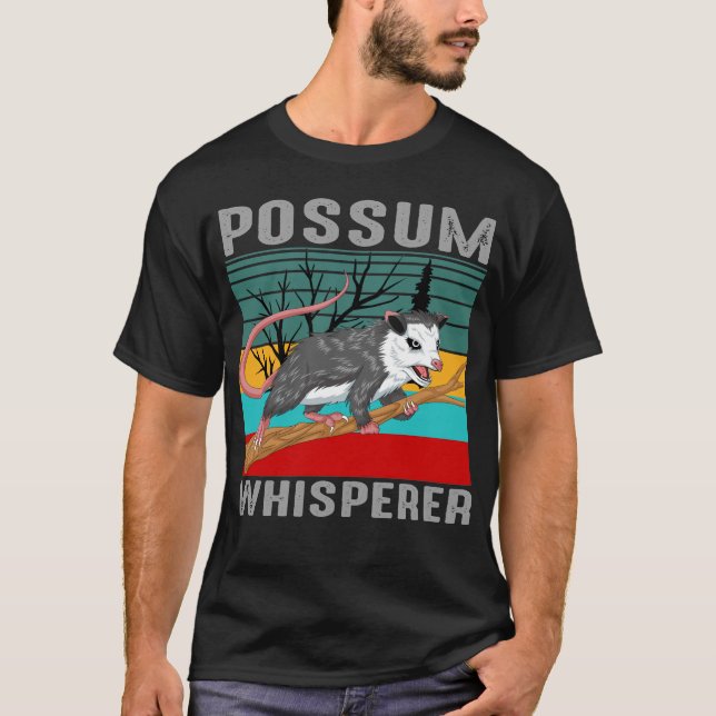 opossum Whisperer T-Shirt (Front)