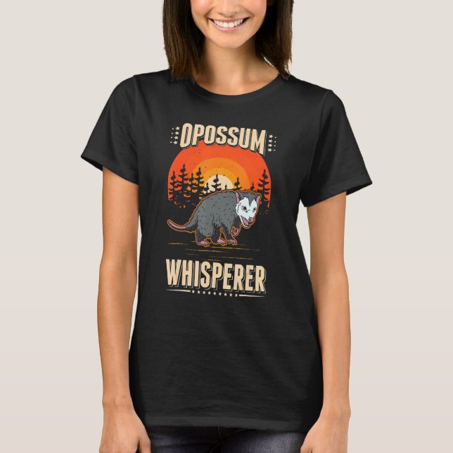 Opossum Whisperer T-Shirt (Front)