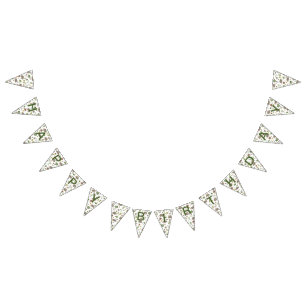 Opossums in a Berry Field in White Bunting