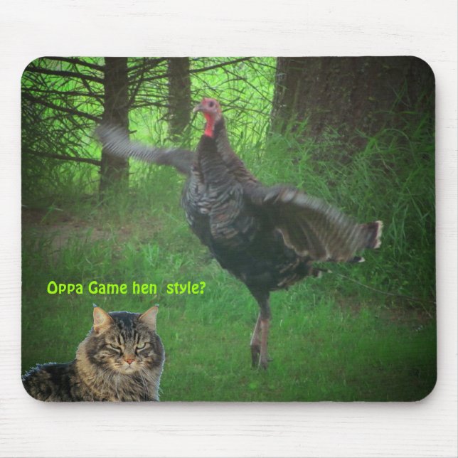 Oppa Game Hen Style? Mouse Pad (Front)