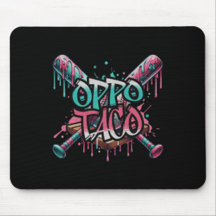 Oppo Taco Funny Bysebyll Ice Cream Dripping Mouse Pad