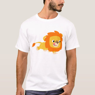 Opportunistic Cartoon Lion children T-shirt