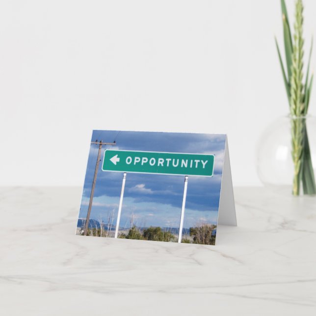 Opportunity Blank Card (Front)