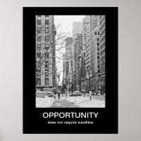 Opportunity Demotivational Poster