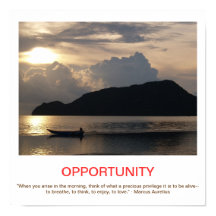 OPPORTUNITY demotivational poster