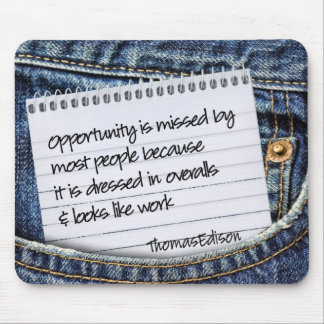 Opportunity Inspirational Mousepad
