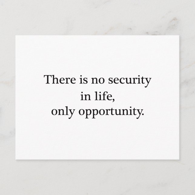 Opportunity Postcard (Front)