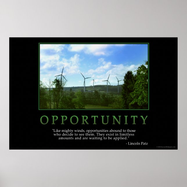 Opportunity Poster (Front)