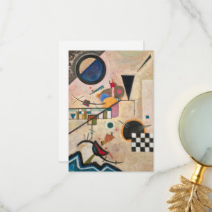 Opposing Accords by Wassily Kandinsky Thank You Card