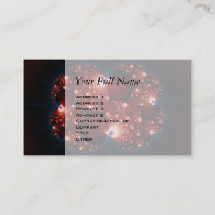 Opposites Attract - Fractal Art Business Card