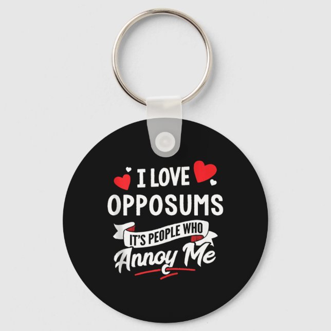 Opposums Key Ring (Front)