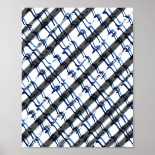 Opt art 3d Hallucinations Pattern Poster