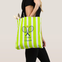 Optic Yellow and Neon Green Preppy Tennis