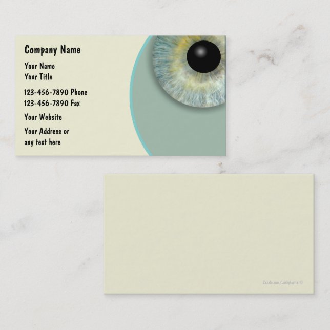 Optical Business Cards (Front/Back)