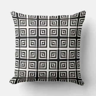 optical diamonds pillow