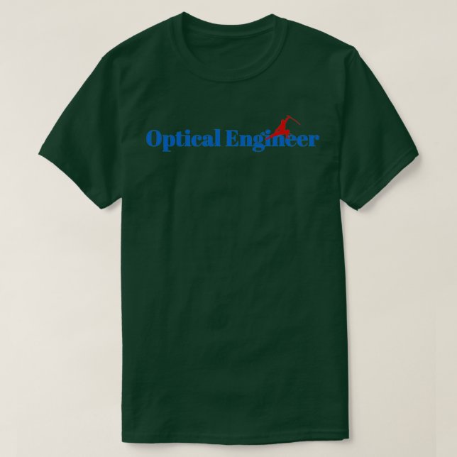 Optical Engineer Ninja T-Shirt (Design Front)
