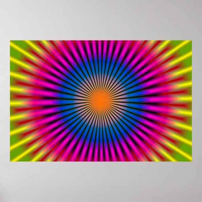 OPTICAL HYPNO DISC RECTANGULAR POSTER (Front)