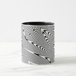 Optical Illusion 14 Abstract Design Mug
