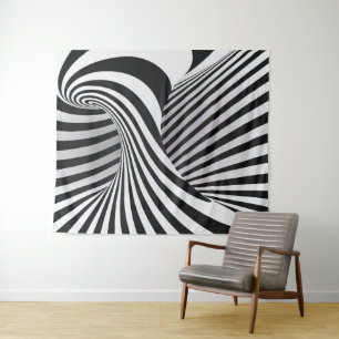 Optical illusion 1 tapestry