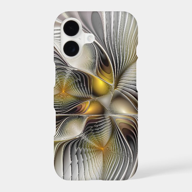 Optical Illusion Abstract 3D Fractal With Depth (Back)