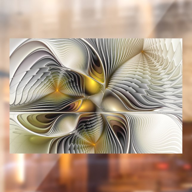 Optical Illusion Abstract 3D Fractal With Depth (Sheet 2)