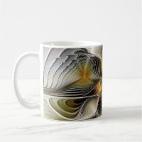 Optical Illusion Abstract 3D Fractal With Depth