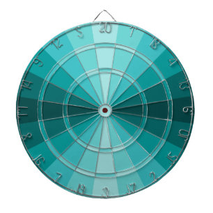 Optical Illusion Aqua Dart Board