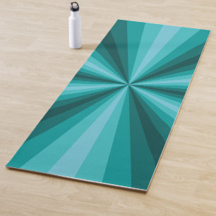 Optical Illusion Aqua Yoga Mat