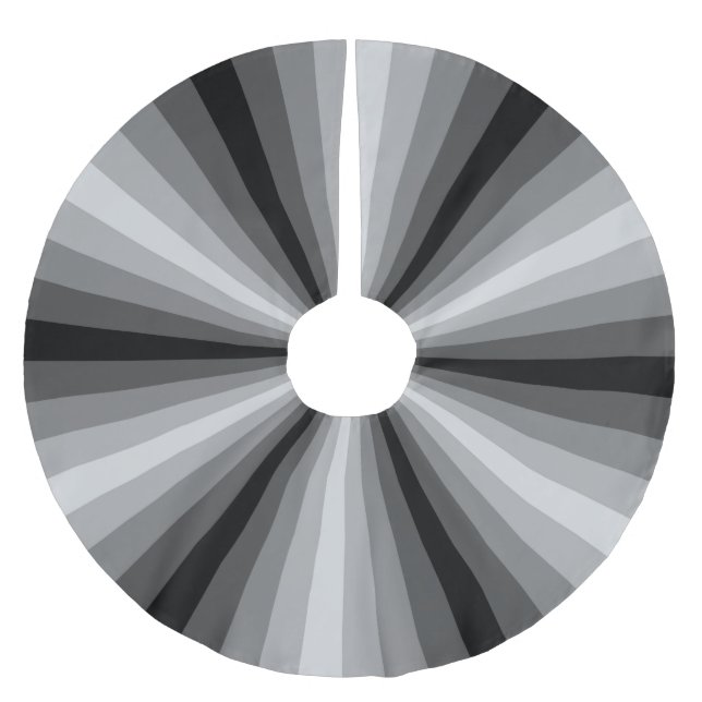 Optical Illusion Black Tree Skirt (Front)