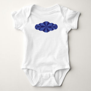 Optical Illusion Blue Kid's and Baby Light Shirt