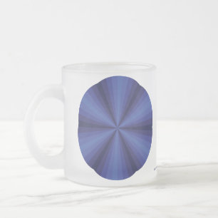 Optical Illusion Blue Mug
