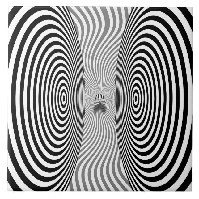 Optical Illusion - Bothersome Fly Tile (Front)