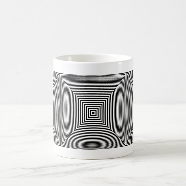 Optical Illusion Coffee Mug (Center)