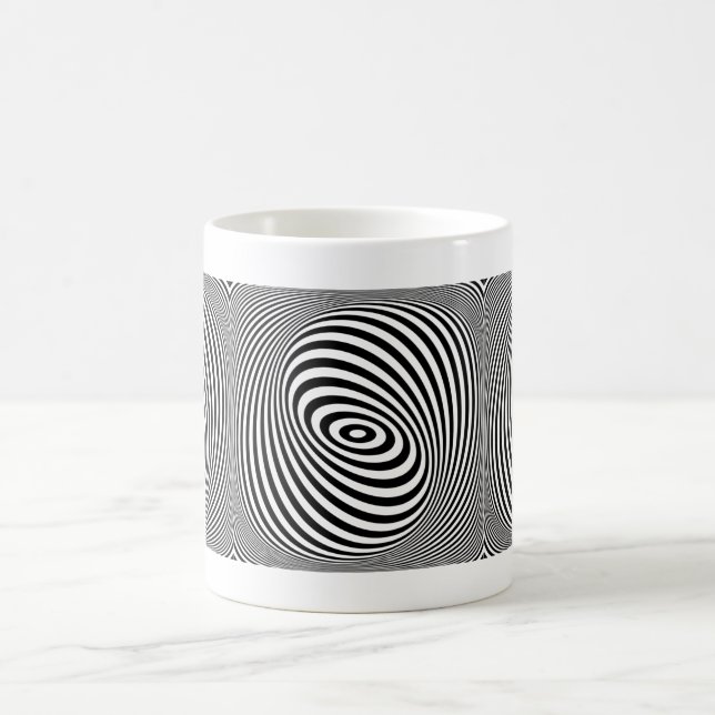 Optical Illusion Coffee Mug (Center)