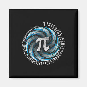 Optical Illusion Geometry Pi Math Science Stem 3.1 Magnet