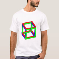 Optical Illusion - Impossible RGB Cube