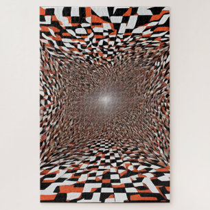 Optical illusion Jisaw puzzle