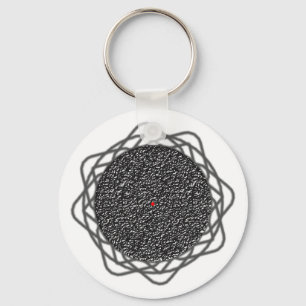 Optical Illusion Key Ring