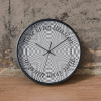 Optical Illusion Modern Decorative Wall Clock